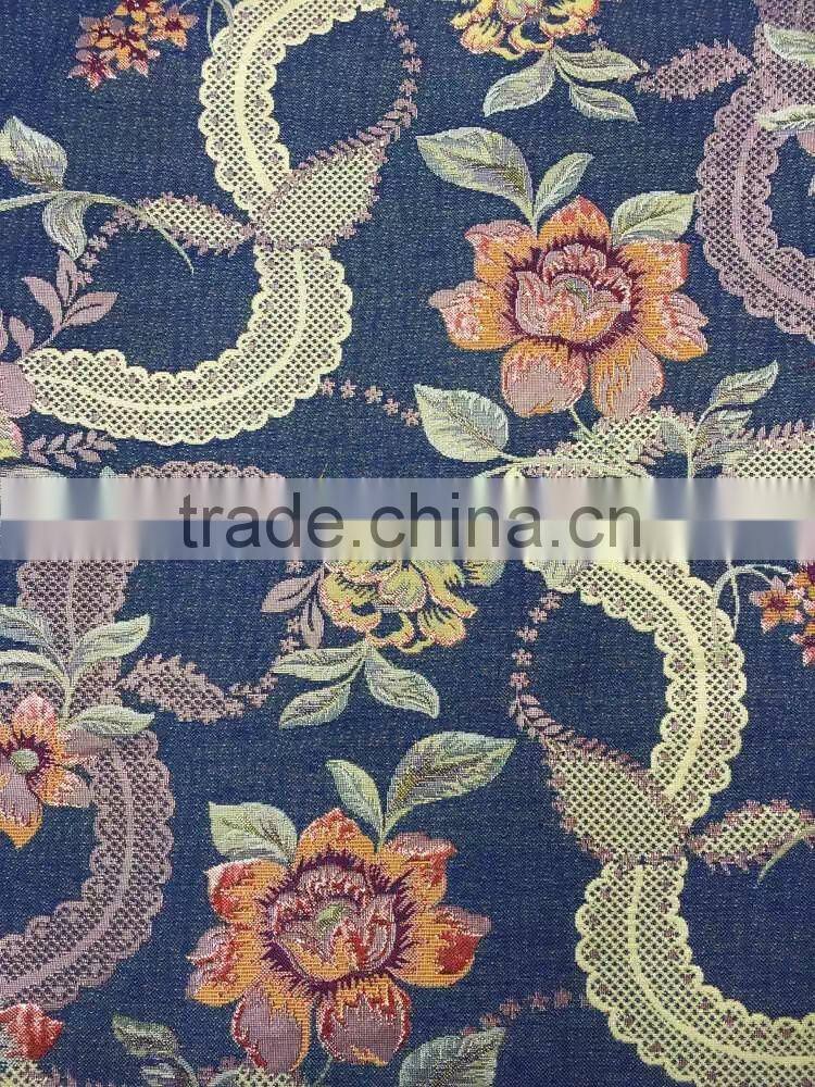 Fabric in high quality for fashion dress jacquard brocade fabric for sofa fabric
