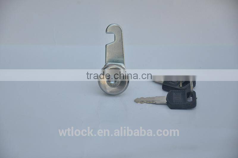 High quality cam lock stainless steel cabinet lock with brass key