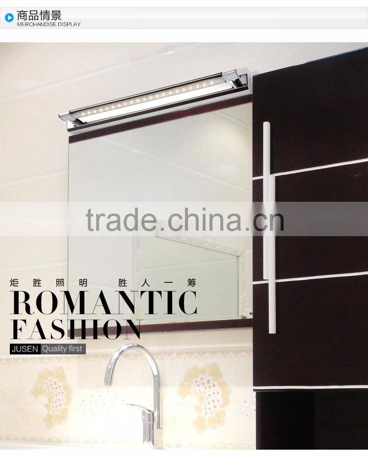 CE Rohs 5w line stainless steel indoor wall lamp led light 100-240V AC