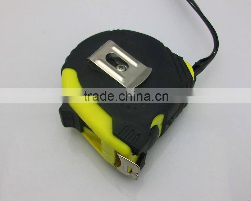 Low price three locks steel measuring tape