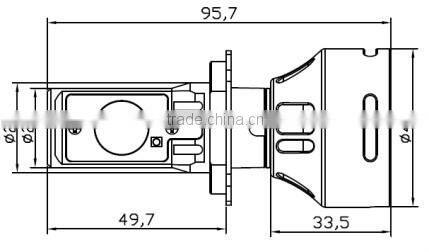 hot sale !!! osring led headlight 50w 6400lm car led headlight stable quality led car headlight bulbs