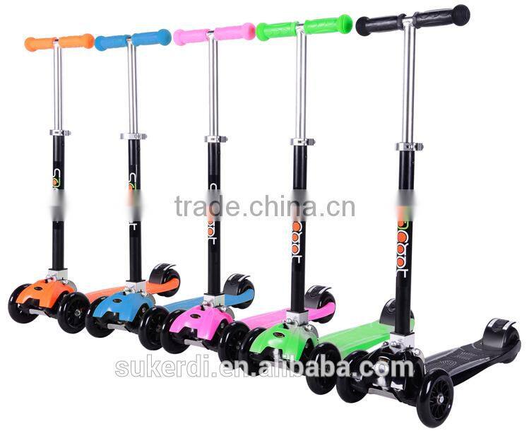 2pcs 120*30mm front wheel 2pcs 100*30mm rear wheel foot pedal kick scooter