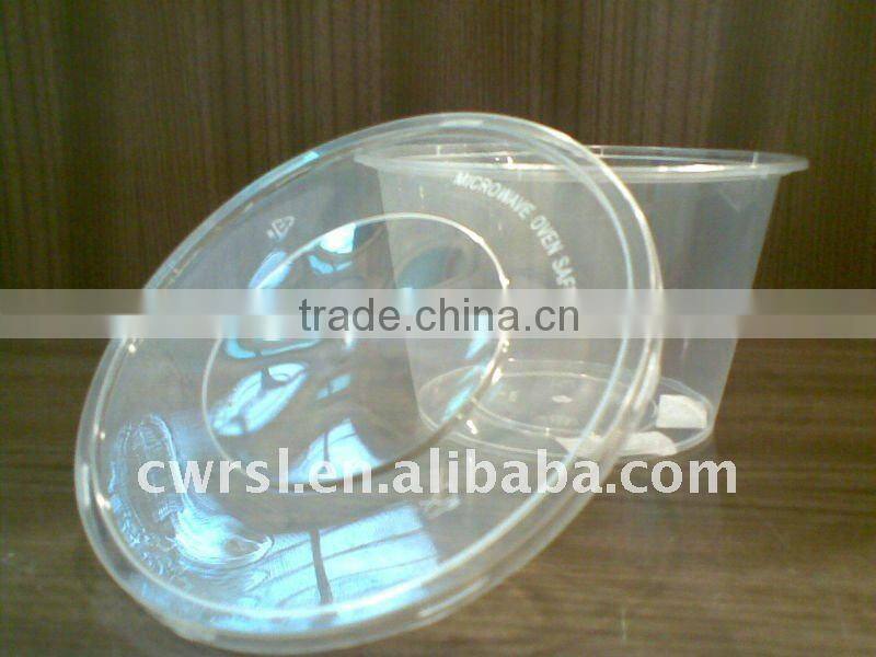 1000ml plastic round container