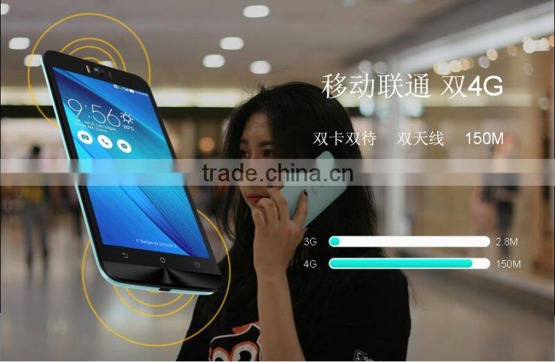 Original Zenfone Selfie ZD551KL Android 5.0 MSM8939 octa Core 5.5 inch Screen FDD 4G Front Camera 13.0mp Smart cellphone