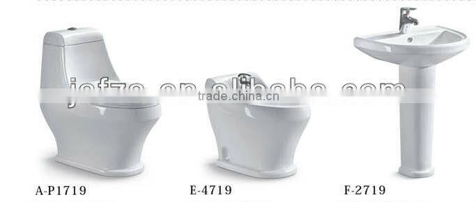 715Modern Ceramic bathroom counter wash basin