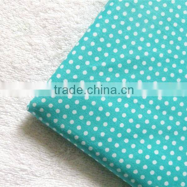 polka dot fabric 40s*40s 133*72, print cotton poplin fabric, home textile fabric