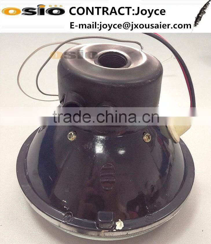5 inch Round BMC with Crystal Glass Auto Halogen Semi Sealed Beam Headlight Install H4 or H4 HID Xenon Bulb