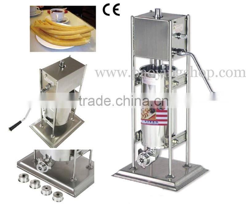 (2 in 1) Commercial Use Manual Spanish 5L Churro Machine + 1L Churros Filling Machine