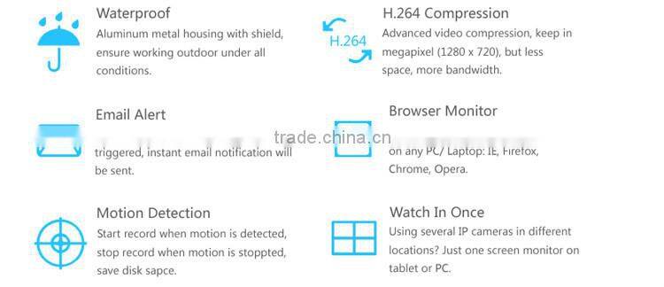 Top10 Hotselling IOS/Android Support/CGI/Onvif/PoE/H.264 Wireless ip camera, hd two way audio network phone wireless ip camera