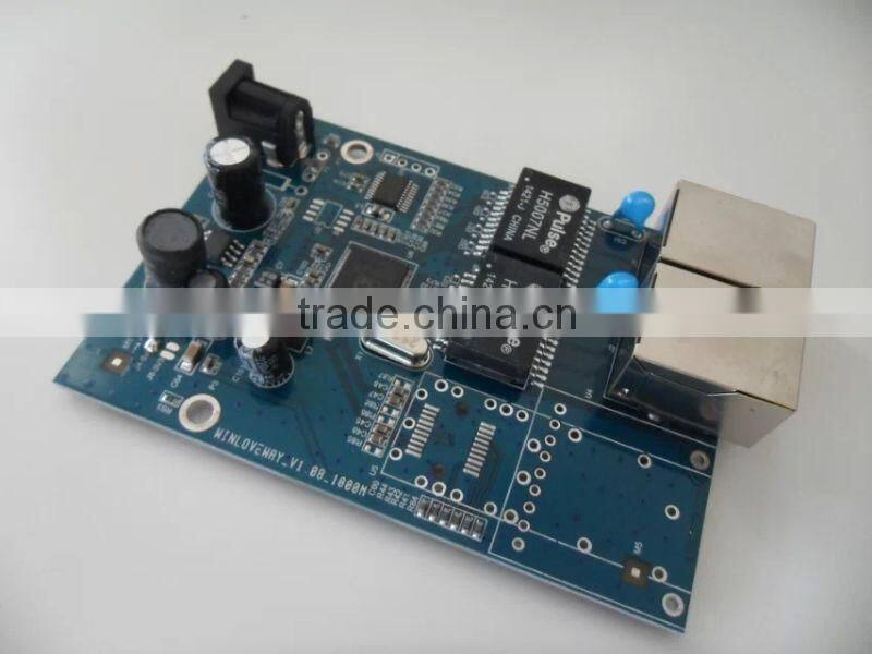 BIDI WDM single fiber 10/100/1000M 1310/1550 20km LLF LFP sfp fiber optic media converter oem factory