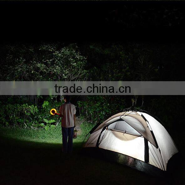 12 led camping lantern high-brightness small camping light with 3*AA dry battery with compass