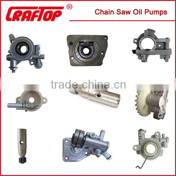Chain saw oil pump chain saw parts (all kind of chainsaw parts can be provided)