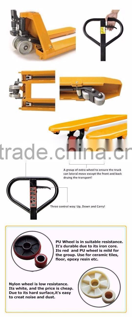 China Wholesale Price Portable Hydraulic Man Pallet Jack