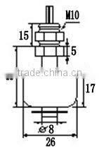 small anti corrosive float level switch