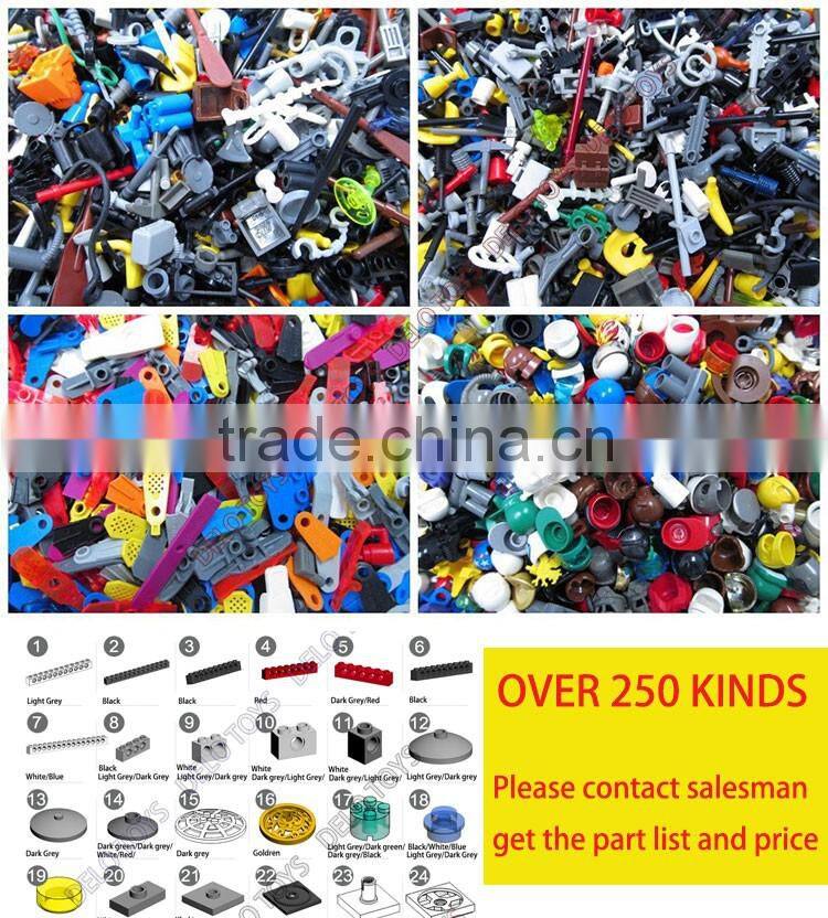 Plastic building blocks accessory OEM toys special blocks glowing in dark DE00058