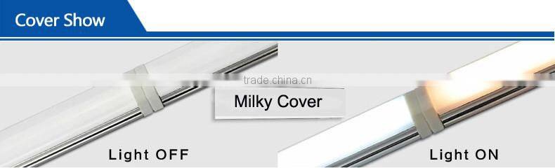 Illuminance under LED Cabinet seamless Rigid Bar Light strip SMD5050 72led/m 18w 1584LM 12v White color with Clear Cover