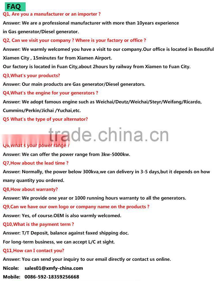 China Yuchai three phase brushless 400kw 500kva diesel genset with LCD protect system