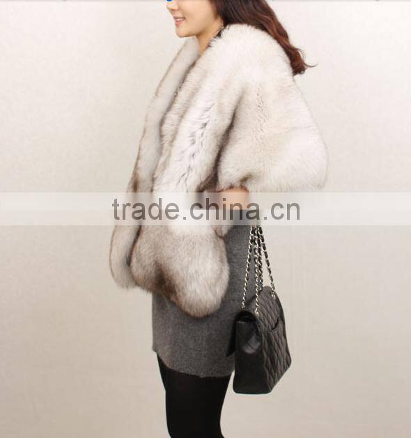 High Quality Fashion Style Mink Fur Cape From China
