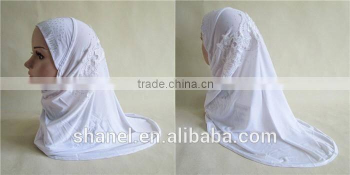 high quality wholesale rhinestones muslim women scarf hijab scarf