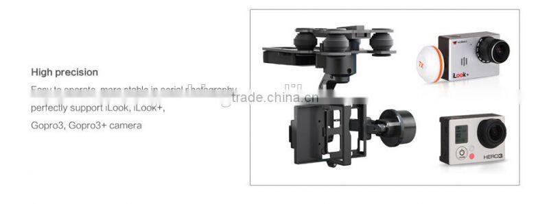 G-3D gimbal CNC brushless motor FPV 3-axis gimbal for DJI Phantom Walkera iLook and Go pro