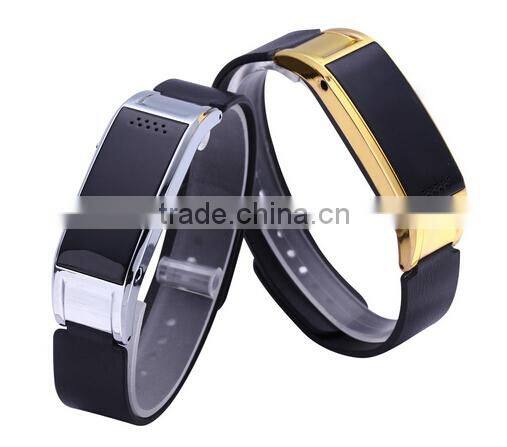 D8 D8S MTK6260 led smart bluetooth bracelet watch for men gold bracelet For Android for Samsung for iPhone