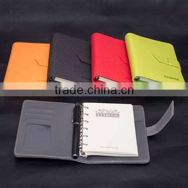 2017 custom leather notebook planner