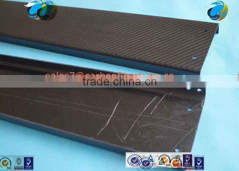 epoxy many Shape Carbon Fiber Profile, pultrusion carbon fiber profiles