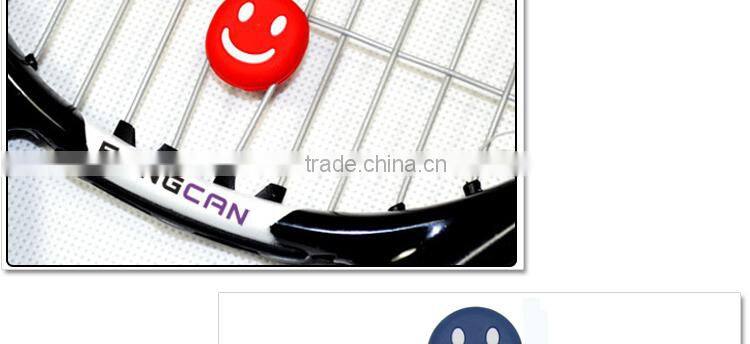 Fangcan silicagel dampeners for racket, cute countenance vibration dampeners for Tennis/ Squash racket