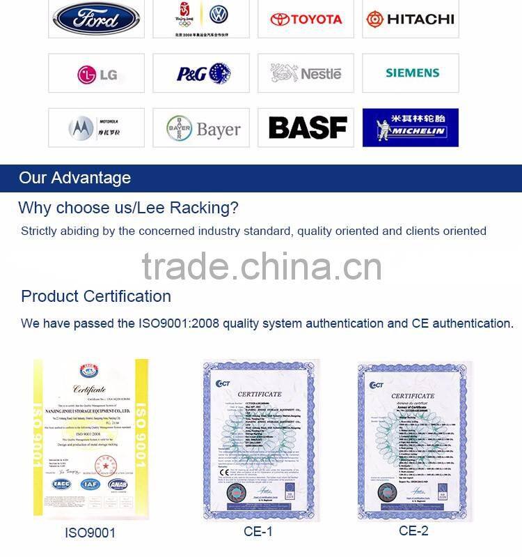 Steel Plate Storage Stacking Iron Pallet Drive in Rack