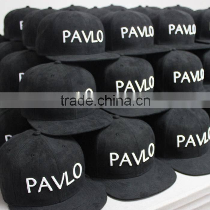 custom embroidery 6 panel fitted snapback hat and cap