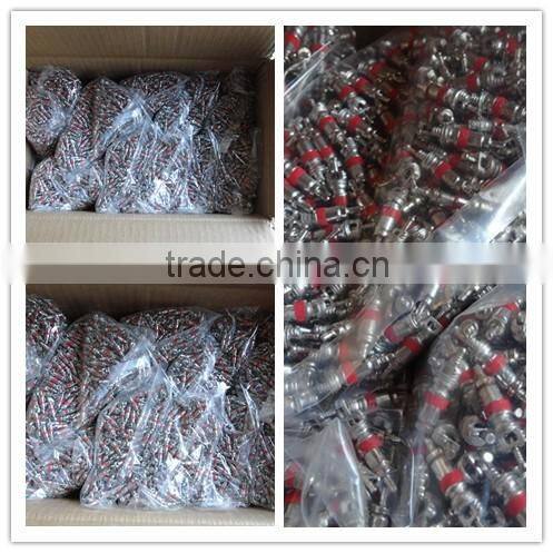 9001 9002 Car Tire Valve Accessories / Zinc Alloy Tire Valve Core