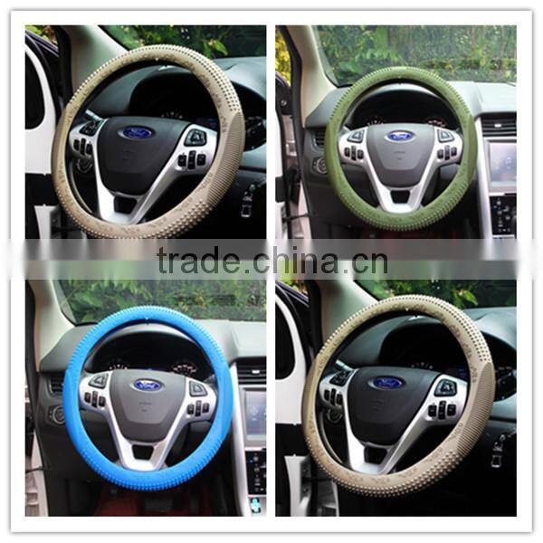 heat resistant purple silicone steering wheel cover