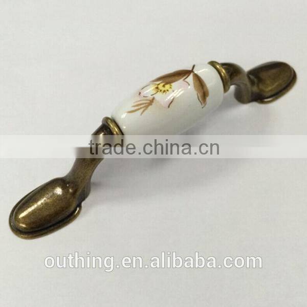 Australia modern design zinc alloy brush nickel kitchen cabinet handle