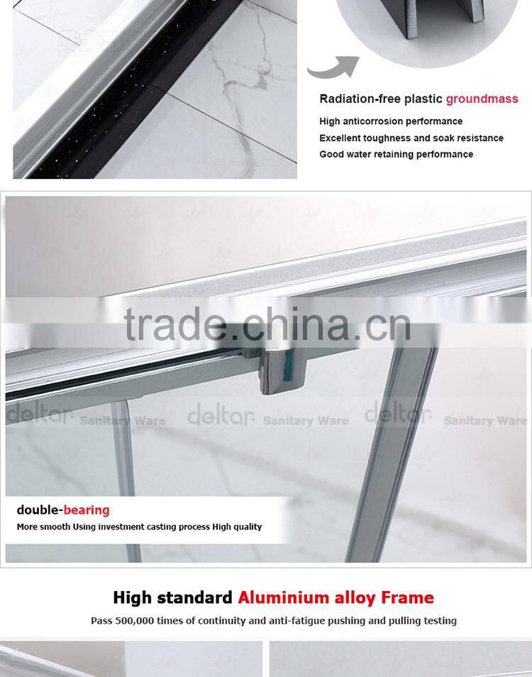 prefab bathroom shower cheap cubicle tempered glass door / cabin / Enclosure