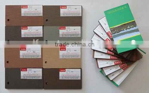 Embossing WPC Decking Board , WPC Crack-Resistant Decking , Composite Wood Boards