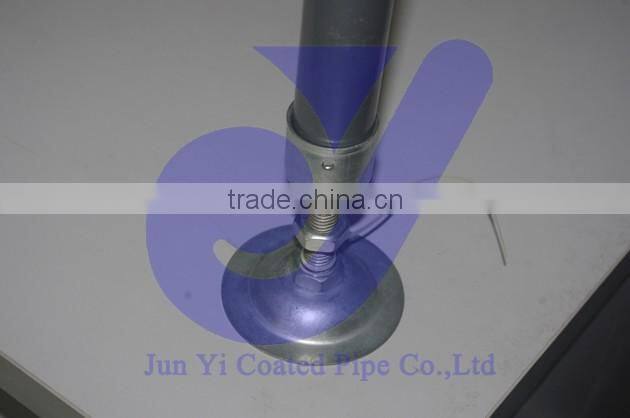 JY-1209-50|Pipe plug with screw and nut|Steel screw plug|2 pin foot plug