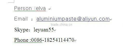 D0501 Aluminum Paste