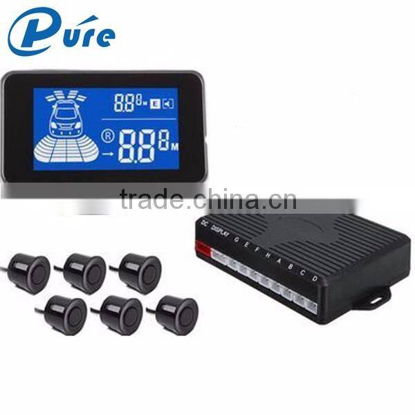 High Quality 6 or 8 Sensors Universal LCD Display Vehicle Parking Sensor System
