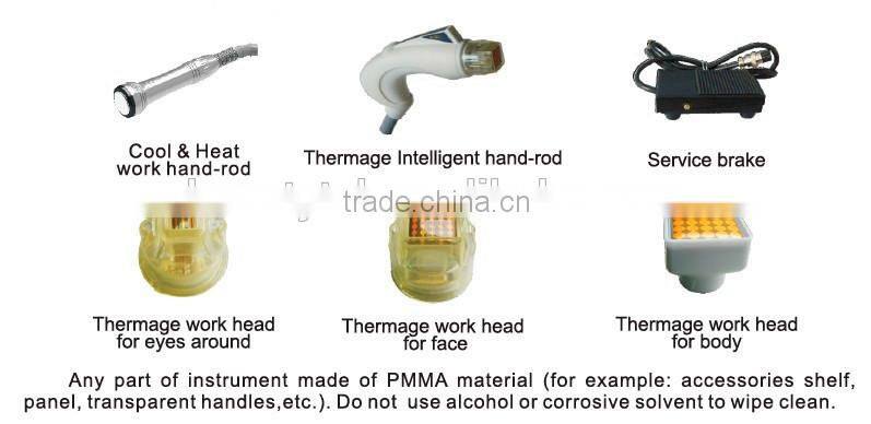 New product fractional rf microcurrent face lifting machine