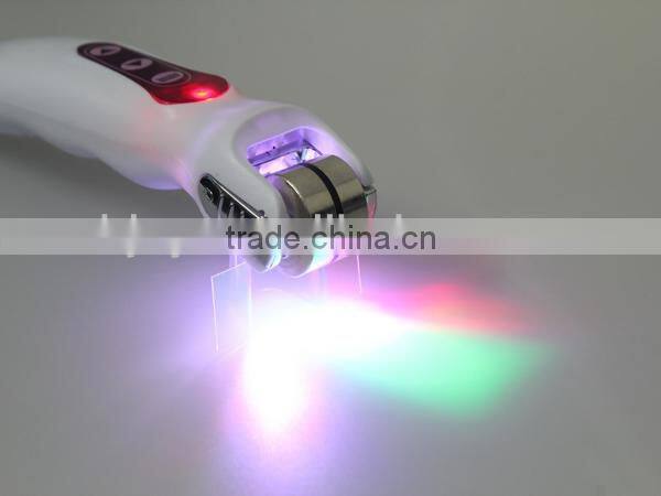 DNS derma roller 540 with led light therapy/massager/micro needle
