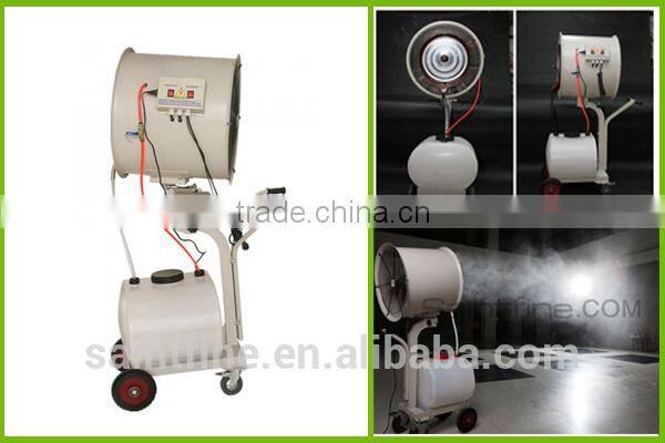 Electric stainless steel suspension water spray fans