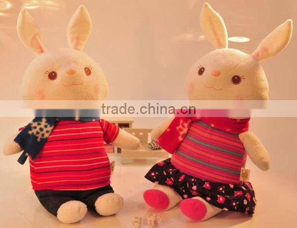 Dancing singing realistic plush soft toy rabbit