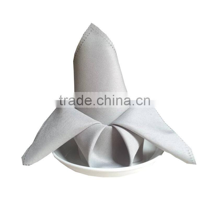 wholesale solid color 48x48cm table napkin for restaurant and party decoration
