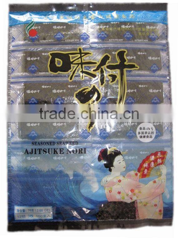 Nutritional Chinese Style Seaweed Snack