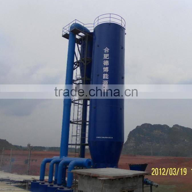 300Nm3 to 20000Nm3 biomass fluidized bed gasifier for boiler and Generator wheat straw gasification power plant