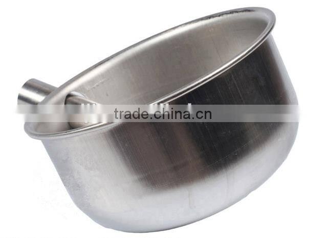 Middle size stainless water bowl for pig with factory price