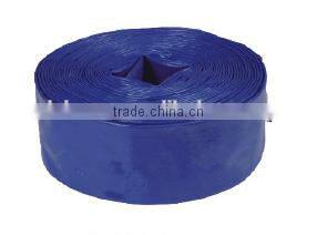 PVC lay flat hose hydraulic hose discharge water hose for irrigation