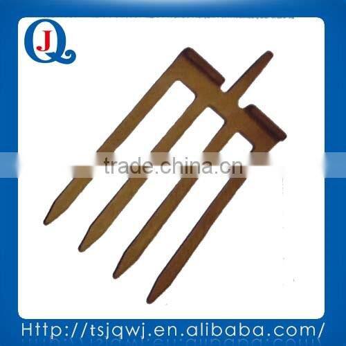 fork head JQ115E with four tines for garden and farm