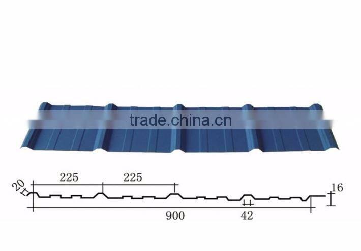 corrugated building materials wall and roofing galvanized steel sheet