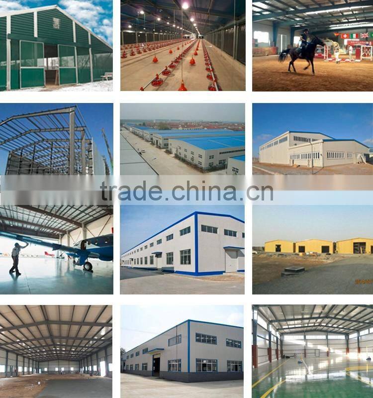CE Certified prefabricated steel structure warehouse in europe